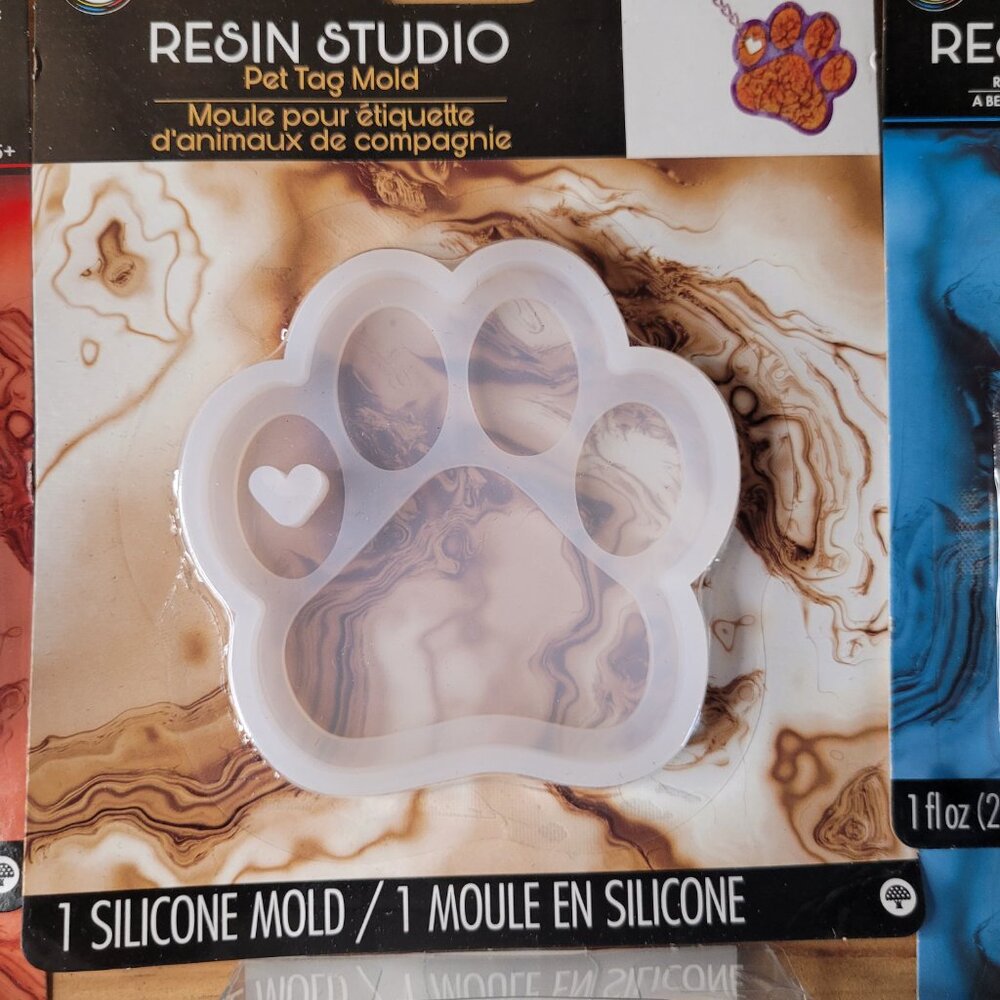 Resin Bracelet and Keychain Crafting Kit Epoxy Resin Hardener Pigment Ink Molds - Picture 5 of 10